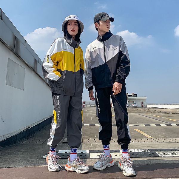 januarysnow мужская hip hop tracksuit мужская одежда 2 шт наборы человек streetwear jacets и шаровары мужские одежда для женщин, Gray
januarysnow мужская hip hop tracksuit мужская одежда 2 шт наборы человек streetwear jacets и шаровары мужские одежда для женщин, Gray