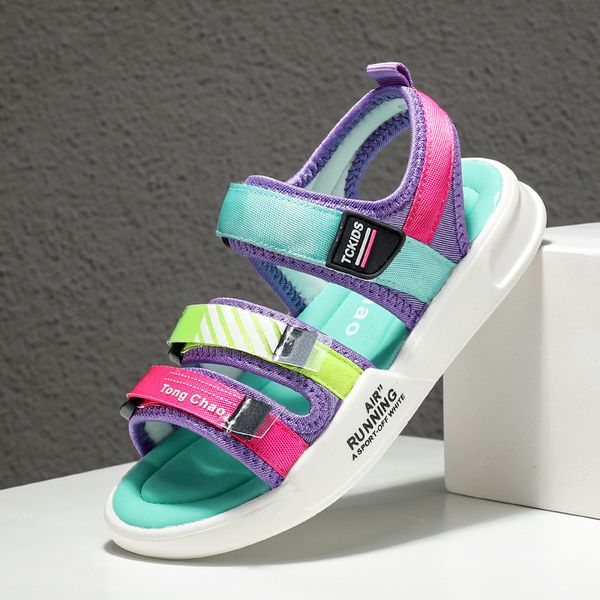 girl's sandals 2020 new style summer children's soft bottom princess beach shoes fashion brand kids girls flat sandals non-slip, Black;red
girl's sandals 2020 new style summer children's soft bottom princess beach shoes fashion brand kids girls flat sandals non-slip, Black;red