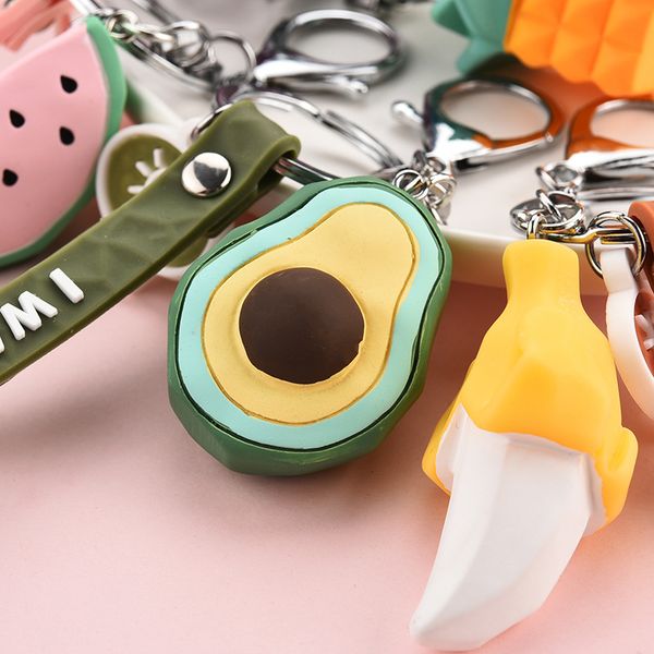 2020 stereo cartoon fruit keychain key ring creative cartoon mobile phone bag car pendant fun watermelon banana keychain, Silver
2020 stereo cartoon fruit keychain key ring creative cartoon mobile phone bag car pendant fun watermelon banana keychain, Silver