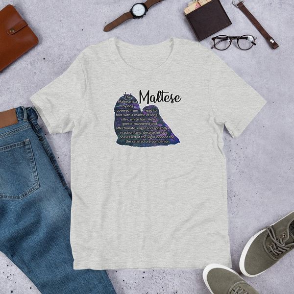 maltese short sleeve t shirt
maltese short sleeve t shirt