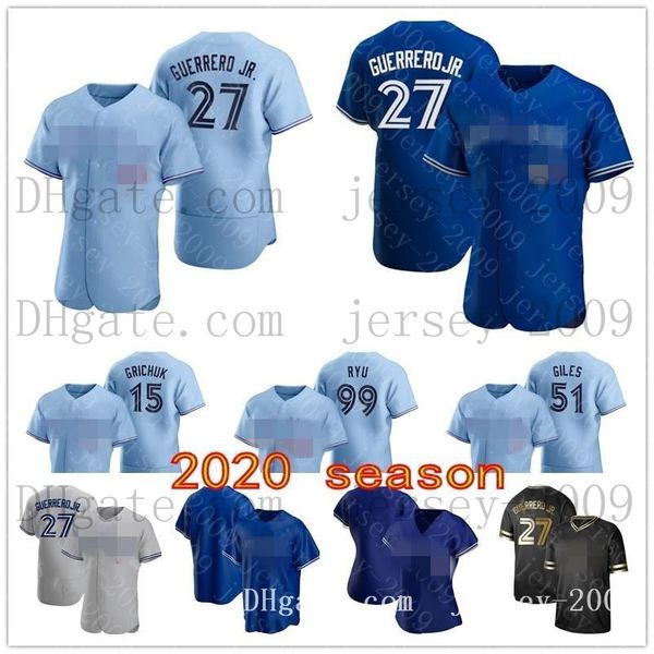 11 bo bichette toronto 2020 blue jays jersey vladimir guerrero jr. 99 hyun-jin ryu baseball jersey 27, Blue;black
11 bo bichette toronto 2020 blue jays jersey vladimir guerrero jr. 99 hyun-jin ryu baseball jersey 27, Blue;black