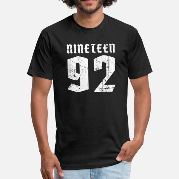 nineteen 1992 d t shirt men printed cotton o-neck novelty gift basic summer style kawaii shirt
nineteen 1992 d t shirt men printed cotton o-neck novelty gift basic summer style kawaii shirt