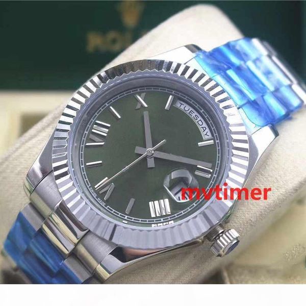 luxury mens watches fashion daydate luxury mens watch day-date president automatic watches men fluted bezel folding clasp wristwatches, Slivery;brown
luxury mens watches fashion daydate luxury mens watch day-date president automatic watches men fluted bezel folding clasp wristwatches, Slivery;brown