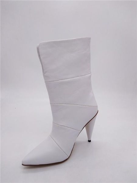 boots arrival western 2021 spike heels cowboy for woman motorcycle white botines mid calf pointed toe leather shoes female, Black
boots arrival western 2021 spike heels cowboy for woman motorcycle white botines mid calf pointed toe leather shoes female, Black