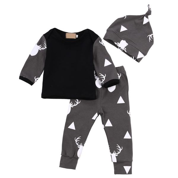 autumn winter baby boy clothes set 0-24m casual toddler kids newborn deer print long sleeves pants hat 3pcs outfits set, White
autumn winter baby boy clothes set 0-24m casual toddler kids newborn deer print long sleeves pants hat 3pcs outfits set, White