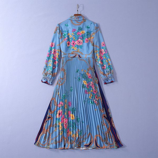 805 2020 autumn a line long sleeve lapel neck dress prom fashion flora print panelled beads brand same style sh, Black
805 2020 autumn a line long sleeve lapel neck dress prom fashion flora print panelled beads brand same style sh, Black