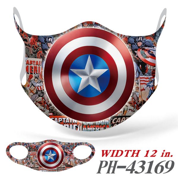 2020 fashion marvel superhero peripheral printing face mask superman iron man full color seamless viscose fiber designer dustproof mask
2020 fashion marvel superhero peripheral printing face mask superman iron man full color seamless viscose fiber designer dustproof mask