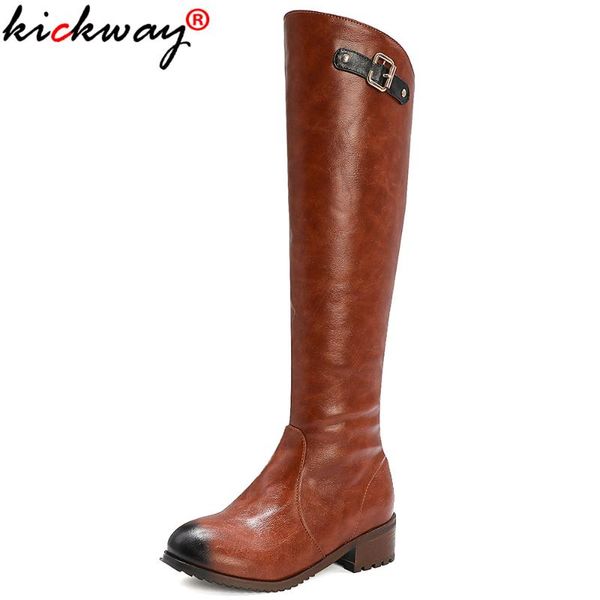 kickway classic pu leather high boots women casual buckle motorcycle booties ladies heel western high tube boots plus size 34-48, Black
kickway classic pu leather high boots women casual buckle motorcycle booties ladies heel western high tube boots plus size 34-48, Black