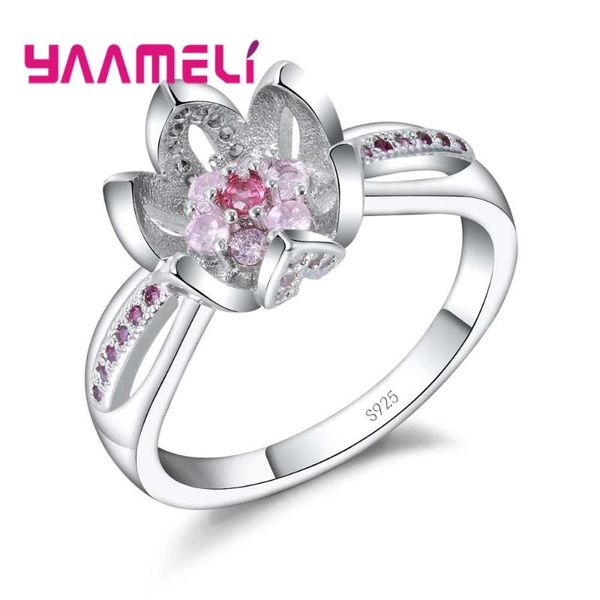 925 sterling silver with sweet romantic style pink flower shape crystal stone ring engagement bride wedding party, Golden;silver
925 sterling silver with sweet romantic style pink flower shape crystal stone ring engagement bride wedding party, Golden;silver