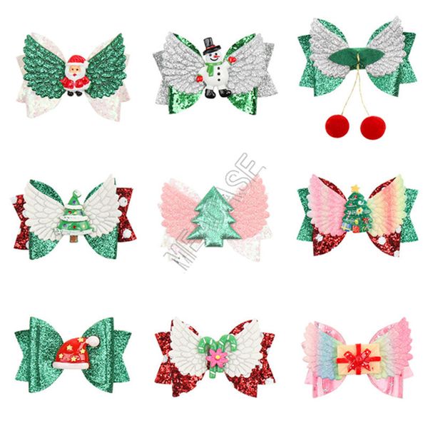 cute kids hairpin christmas ornaments santa bow hairpi bows cartoon glitter powder children hairpin hair accessories barrettes d82405, Slivery;white
cute kids hairpin christmas ornaments santa bow hairpi bows cartoon glitter powder children hairpin hair accessories barrettes d82405, Slivery;white