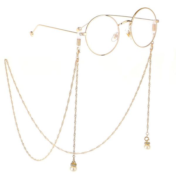 new fashion gold long eyeglass chains sunglasses reading glasses chain accessories eyewears cord holder neck strap rope 90cm, Silver
new fashion gold long eyeglass chains sunglasses reading glasses chain accessories eyewears cord holder neck strap rope 90cm, Silver
