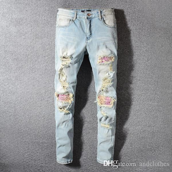 2019 mens designer pants new style casual skinny sweatpants jeans drop crotch jogging designer jeans, Black;brown
2019 mens designer pants new style casual skinny sweatpants jeans drop crotch jogging designer jeans, Black;brown