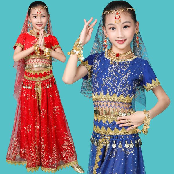 stage wear girls belly dance costumes design oriental children dresses india bollywood professional outfit kids 4 color, Black;red
stage wear girls belly dance costumes design oriental children dresses india bollywood professional outfit kids 4 color, Black;red