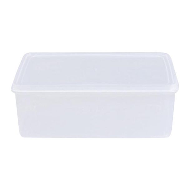 3.3l single layer plastic crisper rectangular transparent storage box dry storage container with lid for home kitchen bar
3.3l single layer plastic crisper rectangular transparent storage box dry storage container with lid for home kitchen bar