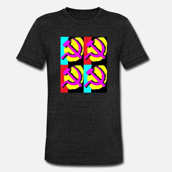 pop art style hammer and sickle t shirt men designer cotton o-neck fit loose authentic summer style leisure shirt
pop art style hammer and sickle t shirt men designer cotton o-neck fit loose authentic summer style leisure shirt