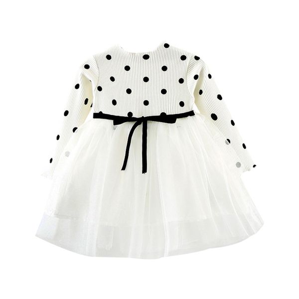 autumn new arrival polka dot stitching yarn princess dress girls long sleeve dress cute and beautiful belt sweater, Red;yellow
autumn new arrival polka dot stitching yarn princess dress girls long sleeve dress cute and beautiful belt sweater, Red;yellow