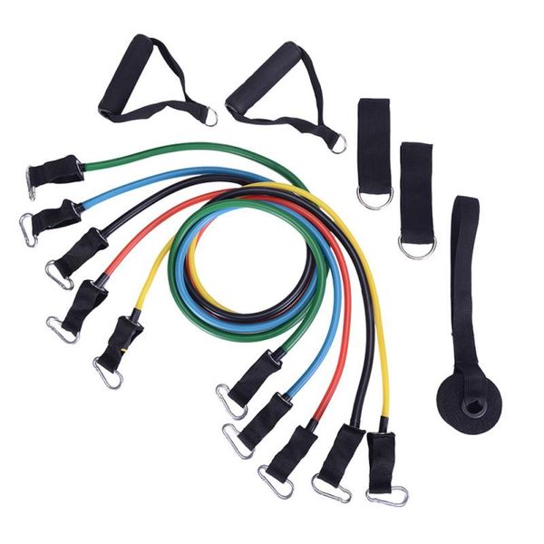 resistance bands 11pcs/set set can carry up to 100 pounds of gym workout training home fitness equipments
resistance bands 11pcs/set set can carry up to 100 pounds of gym workout training home fitness equipments