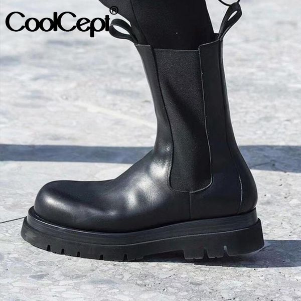 coolcept новая женщина половина короткие сапоги лоскутная плоский каблук зимняя обувь женщина моды обычная короткие сапоги женская обувь раз, Black
coolcept новая женщина половина короткие сапоги лоскутная плоский каблук зимняя обувь женщина моды обычная короткие сапоги женская обувь раз, Black