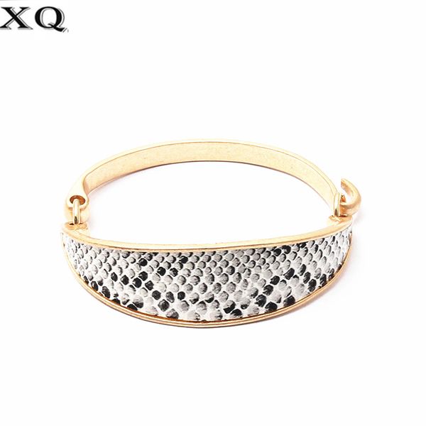 xq europe and the united states jewelry stars fashion alloy simple snake pattern chain new opening bracelet accessories gift, Black
xq europe and the united states jewelry stars fashion alloy simple snake pattern chain new opening bracelet accessories gift, Black