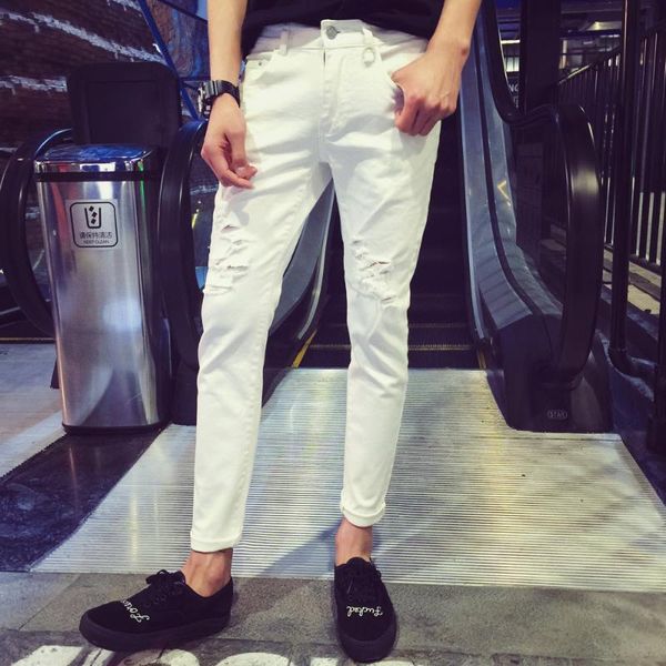 fashion 2020 indoor summer casual hip hop cowboy pants teenagers man young white ripped hole foot skinny jeans men pencil pants, Blue
fashion 2020 indoor summer casual hip hop cowboy pants teenagers man young white ripped hole foot skinny jeans men pencil pants, Blue