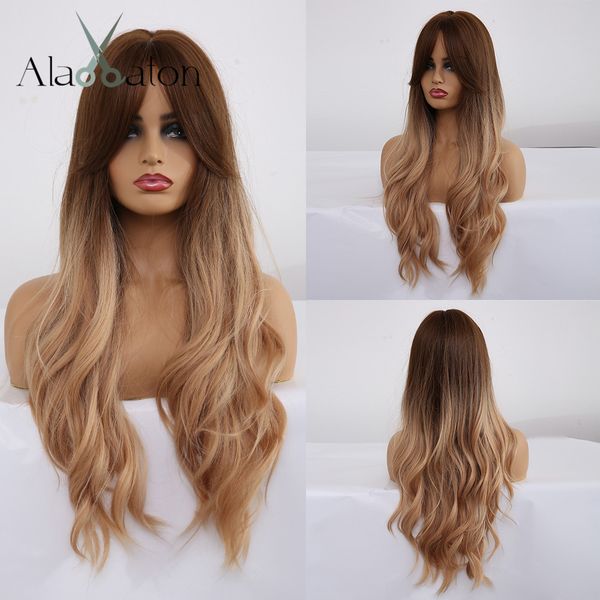 ombre wavy wigs black brown blonde middle part cosplay synthetic wigs with bangs for women long hair wigs fake hair
ombre wavy wigs black brown blonde middle part cosplay synthetic wigs with bangs for women long hair wigs fake hair