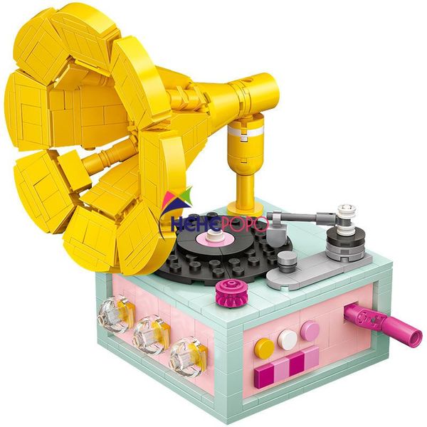 kits toys toy music blocks gramophone juguetes radio gifts children girls model for building diy bricks 1123 present record loz qylcas 
kits toys toy music blocks gramophone juguetes radio gifts children girls model for building diy bricks 1123 present record loz qylcas