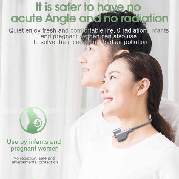 tioodre 1pc no radiation usb necklace air purifier portable air purifier personal mini necklace negative ion freshener
tioodre 1pc no radiation usb necklace air purifier portable air purifier personal mini necklace negative ion freshener