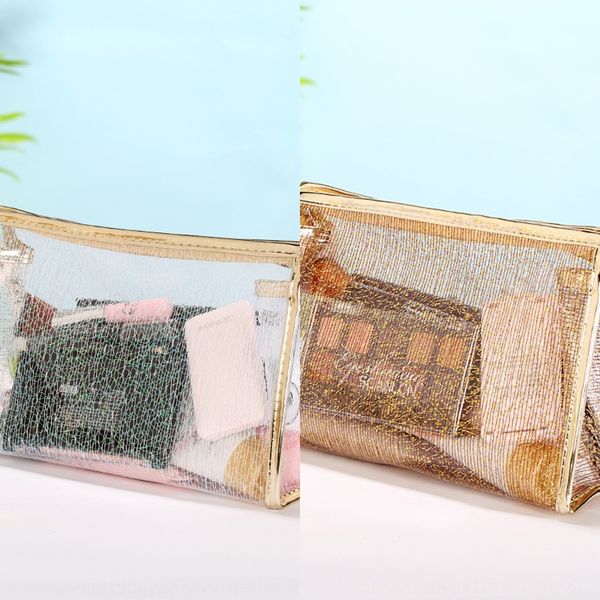 2020 new creative women's jelly creative gold transparent tpu cosmetic bagzip cosmetic bag zipper storage bag sijec
2020 new creative women's jelly creative gold transparent tpu cosmetic bagzip cosmetic bag zipper storage bag sijec