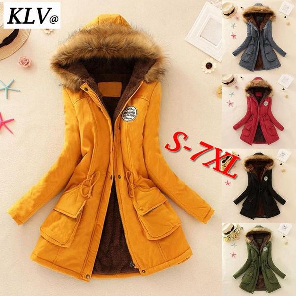 new women winter warm parka jackets ladies fur collar coats long parkas hoodies office lady outwear coats 7xl plus size women, Black
new women winter warm parka jackets ladies fur collar coats long parkas hoodies office lady outwear coats 7xl plus size women, Black