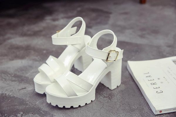 high heels women sandals open toe sandals female thick heel platform summer women shoes sandalias mujer 2020 new style big size, Black
high heels women sandals open toe sandals female thick heel platform summer women shoes sandalias mujer 2020 new style big size, Black
