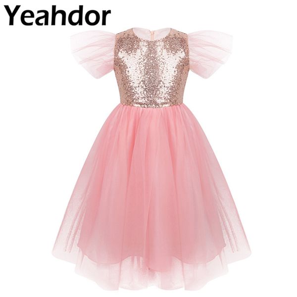 girls sequins princess dress mid-calf high waist mesh flying sleeves flower girls dresses kids birthday children flower dress, Red;yellow
girls sequins princess dress mid-calf high waist mesh flying sleeves flower girls dresses kids birthday children flower dress, Red;yellow
