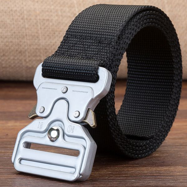 belts for men tactical belt army belt outdoor metal silver buckle heavy duty training hunting mens training strap 3 color belts, Black;brown
belts for men tactical belt army belt outdoor metal silver buckle heavy duty training hunting mens training strap 3 color belts, Black;brown