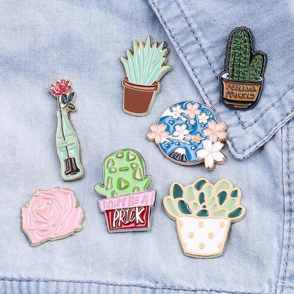 pins, brooches fashion potted plant enamel pins green brooch cactus aloe lapel pin shirt bag catoon badge charms for women, Gray
pins, brooches fashion potted plant enamel pins green brooch cactus aloe lapel pin shirt bag catoon badge charms for women, Gray
