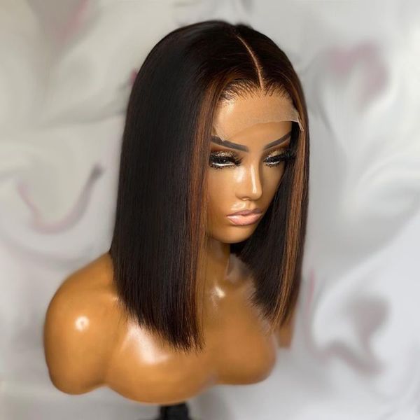 2x6 lace front human hair wigs pre plucked brazilian straight remy frontal wig with baby hair bleached knots for black women, Black;brown
2x6 lace front human hair wigs pre plucked brazilian straight remy frontal wig with baby hair bleached knots for black women, Black;brown