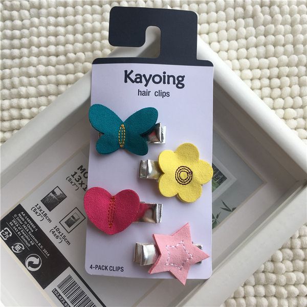 4pcs mix color barrette baby hair clip cute flower cartoon handmade children hairpin girl hair clip accessories, Slivery;white
4pcs mix color barrette baby hair clip cute flower cartoon handmade children hairpin girl hair clip accessories, Slivery;white