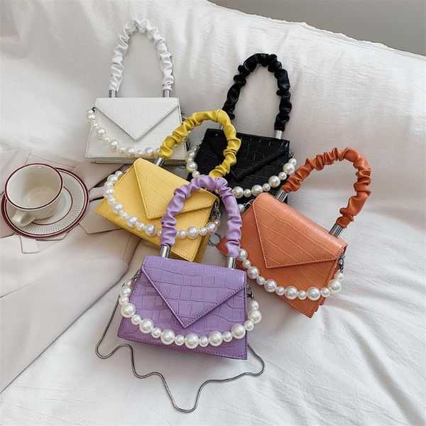 popular simple female daily bag women pearl handbag pleated handle mini totes lady chain shoulder crossbody bags
popular simple female daily bag women pearl handbag pleated handle mini totes lady chain shoulder crossbody bags