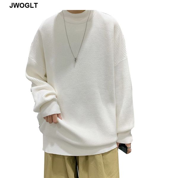 10 colors autumn winter new sweater men casual pullover mock neck solid colors couple green yellow white men's sweaters, White;black
10 colors autumn winter new sweater men casual pullover mock neck solid colors couple green yellow white men's sweaters, White;black