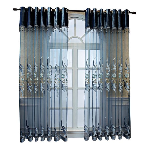 custom curtain european embroidered luxurious velvet window livingroom blue bedroom blackout curtain tulle drape m869
custom curtain european embroidered luxurious velvet window livingroom blue bedroom blackout curtain tulle drape m869