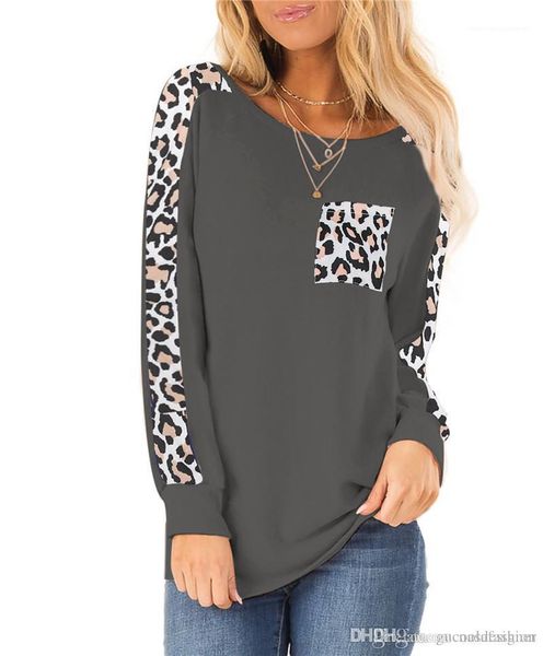 female tees casual ladies crew neck autumn designer womens panelled tshirts fashion leopard printed loose, White
female tees casual ladies crew neck autumn designer womens panelled tshirts fashion leopard printed loose, White
