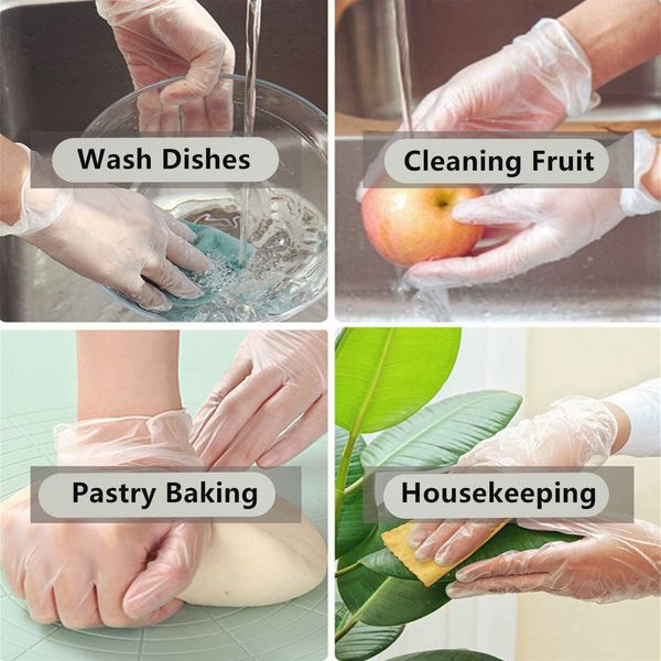 100pcs /box transparent disposable thick pvc gloves powder-oil-proof food processing, salon, household cleaning disposable gloves
100pcs /box transparent disposable thick pvc gloves powder-oil-proof food processing, salon, household cleaning disposable gloves