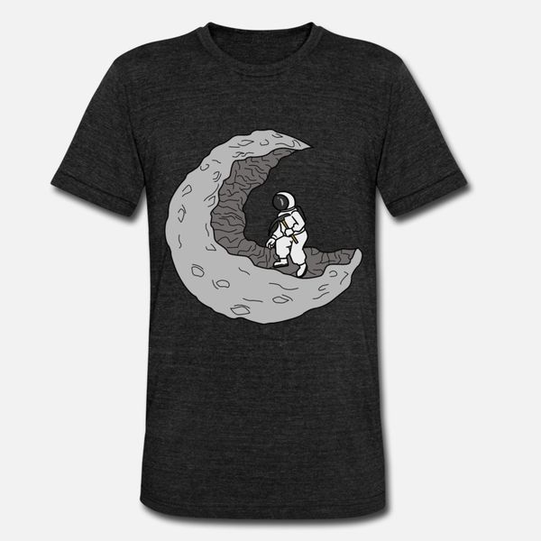 15 comic style moon digging t shirt men anti-wrinkle tee shirt plus size 3xl slim anti-wrinkle comical summer style formal shirt