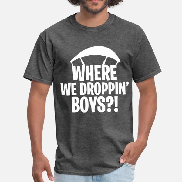where we droppin boys go all out youth patriotic t shirt men custom cotton round collar trend sunlight comical spring natural shirt
where we droppin boys go all out youth patriotic t shirt men custom cotton round collar trend sunlight comical spring natural shirt