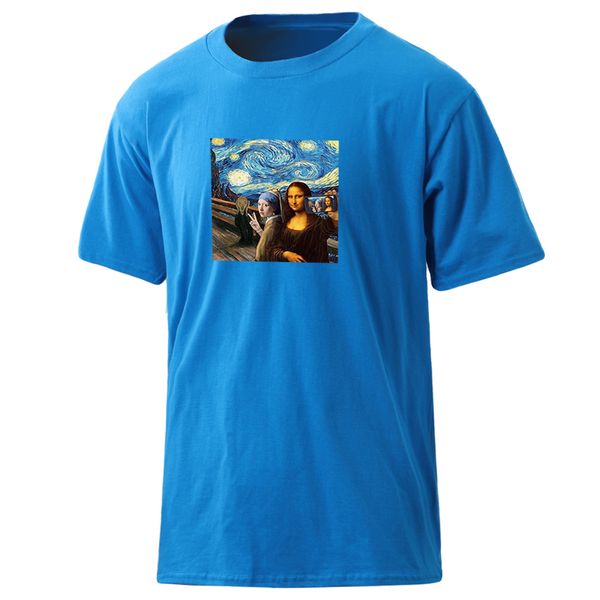 100% cotton summer mens mona lisa's smile painting t-shirts o-neck harajuku clothes leisure male retro casual hipster homme
100% cotton summer mens mona lisa's smile painting t-shirts o-neck harajuku clothes leisure male retro casual hipster homme