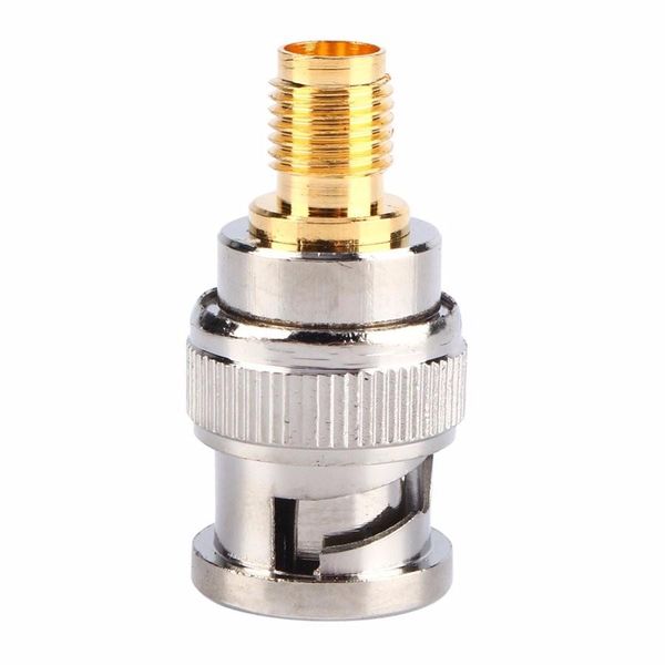 cgjxsradio antenna coax adapter connector bnc male to sma female jack rf plug silver color
cgjxsradio antenna coax adapter connector bnc male to sma female jack rf plug silver color