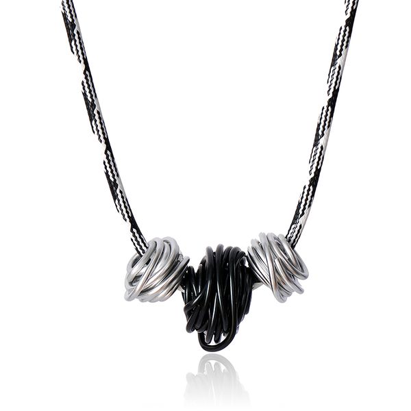 2019 latest woman pendant necklace double pendant decorative alloy personality design birthday party gift for friend, Silver
2019 latest woman pendant necklace double pendant decorative alloy personality design birthday party gift for friend, Silver