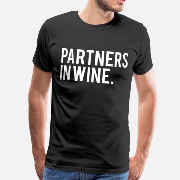 funny wine friend graphic partners in wine t shirt men knitted 100% cotton o-neck sunlight authentic spring autumn pictures
funny wine friend graphic partners in wine t shirt men knitted 100% cotton o-neck sunlight authentic spring autumn pictures