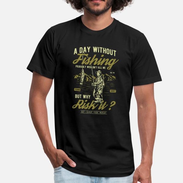 a day without fishing t shirt men designing tee shirt o neck slim graphic new style summer style letters shirt
a day without fishing t shirt men designing tee shirt o neck slim graphic new style summer style letters shirt