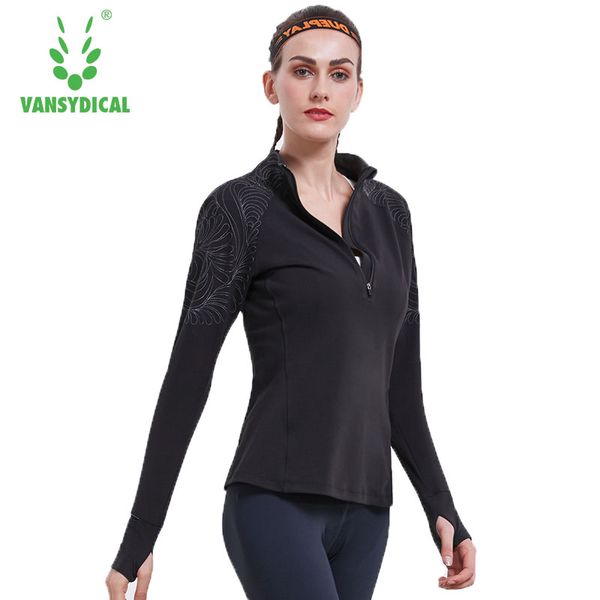 running jerseys vansydical jacket for women yoga zipper long sleeve sport fitness ladies hoodies sports women's clothing, Black;blue
running jerseys vansydical jacket for women yoga zipper long sleeve sport fitness ladies hoodies sports women's clothing, Black;blue