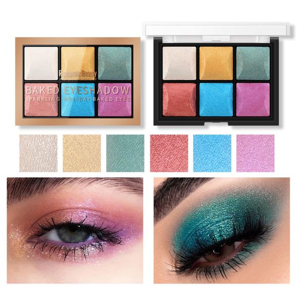 6 colors shimmer eyeshadow palette glitter drama makeup eye shadow powder gemstone highly pigmented makeup palette
6 colors shimmer eyeshadow palette glitter drama makeup eye shadow powder gemstone highly pigmented makeup palette