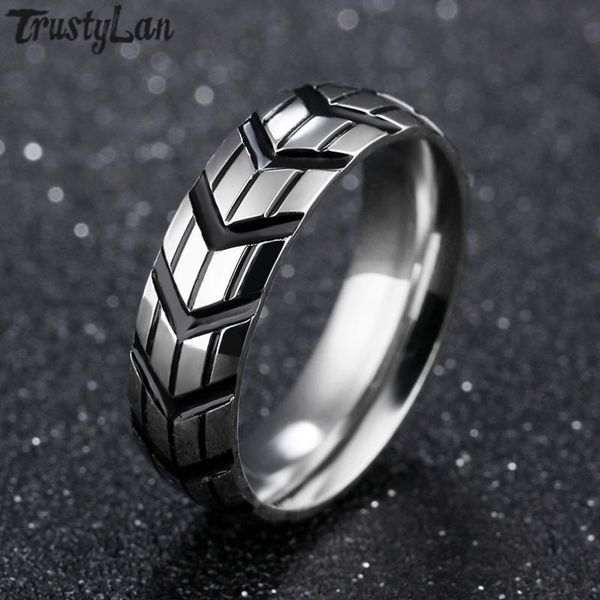 trustylan polished black silver color titanium stainless steel rings for men mann car tire shape male ring friendship jewelry, Golden;silver
trustylan polished black silver color titanium stainless steel rings for men mann car tire shape male ring friendship jewelry, Golden;silver